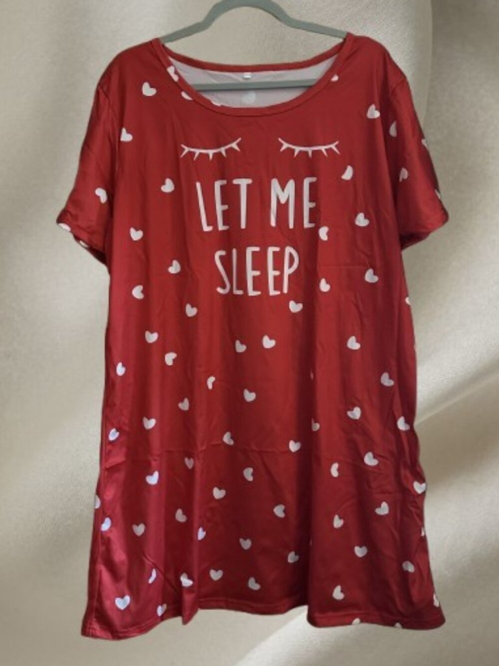 New Let me Sleep Sleepshirt/Gown 1X